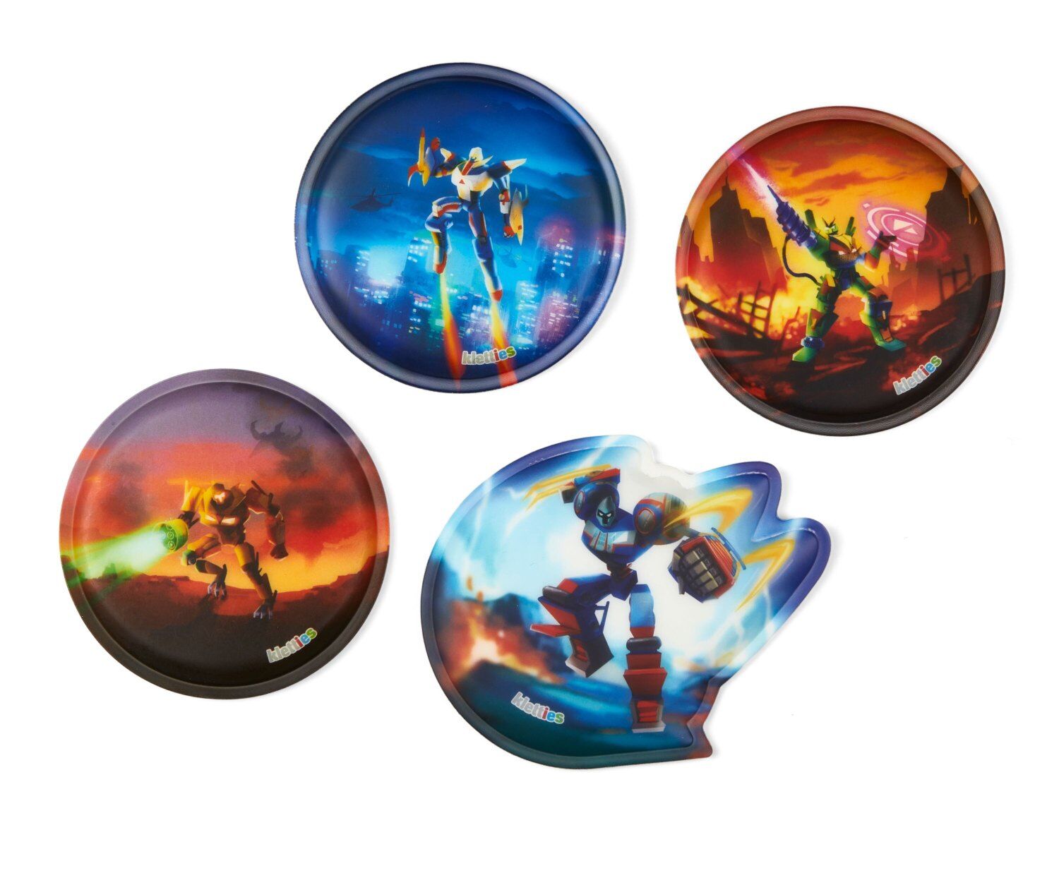 ergobag cubo light Schulranzen-Set Super ReflektBär