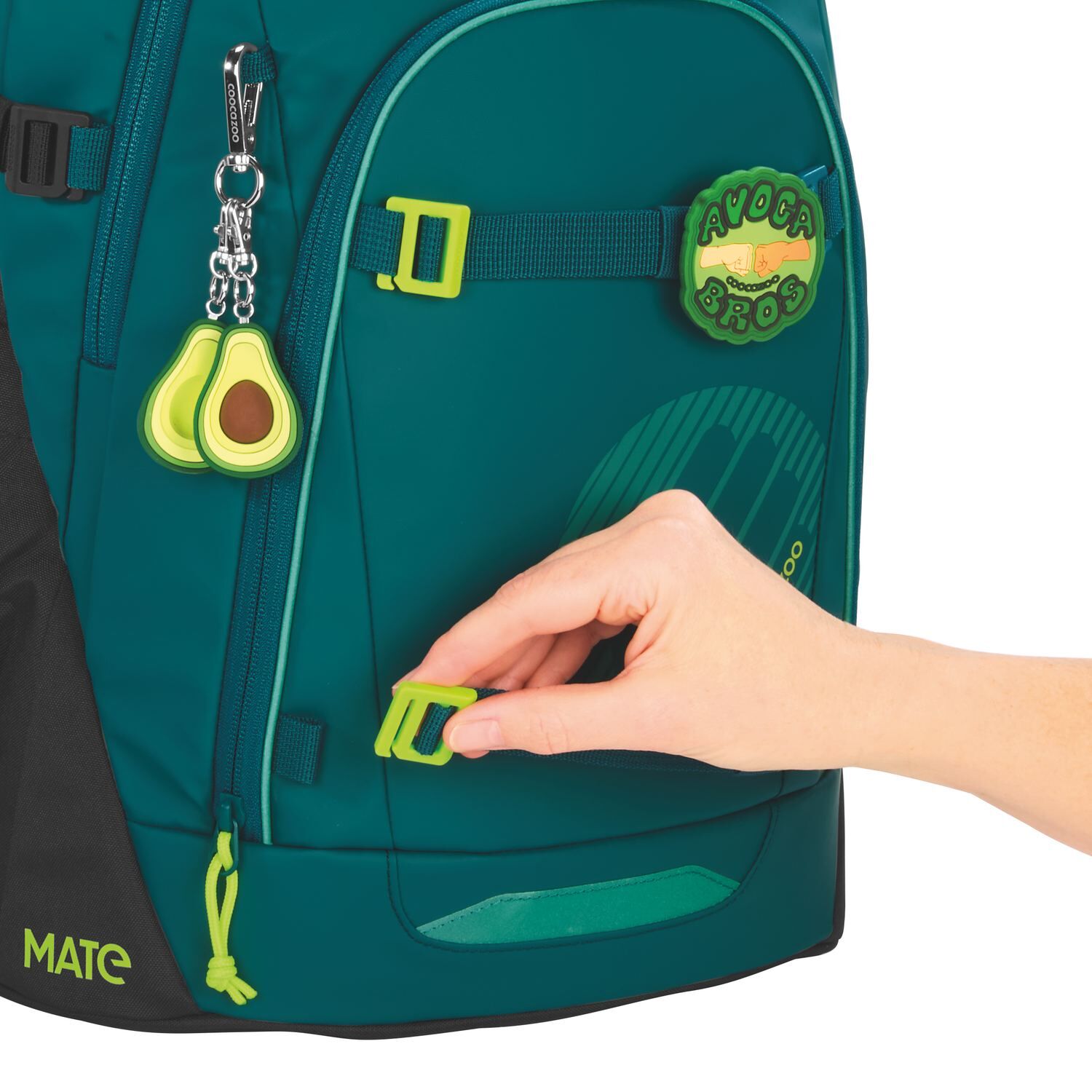 coocazoo Schulrucksack MATE, Tarp Muddy Lagoon