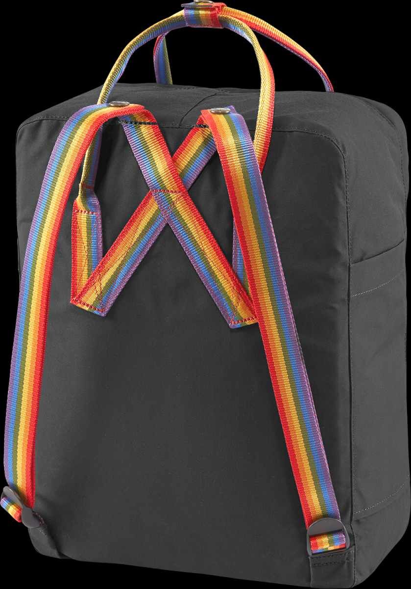 Fjällräven KANKEN Rainbow Rucksack black pattern