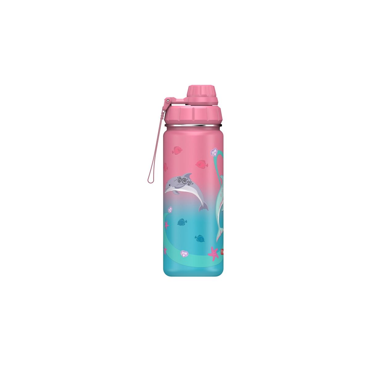 Step by Step Isolierte Edelstahl-Trinkflasche "Sealife"