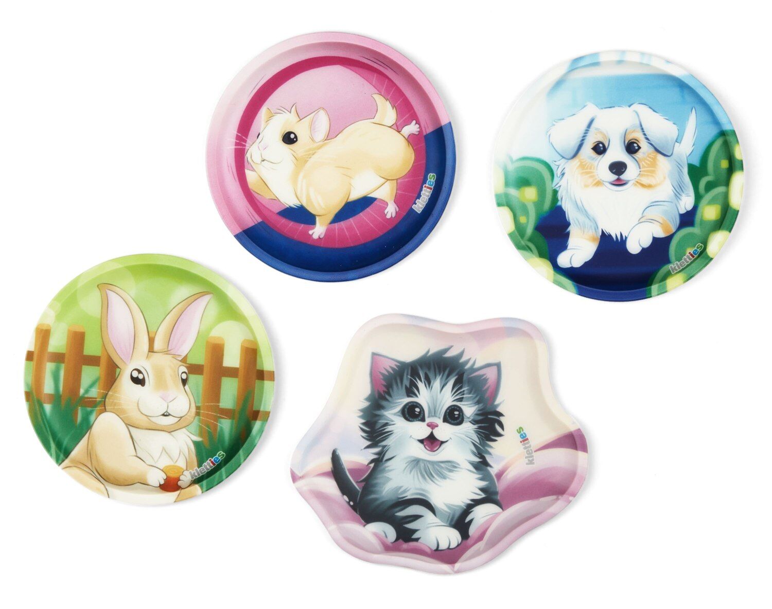 ergobag cubo Schulranzen-Set Flower PowBär