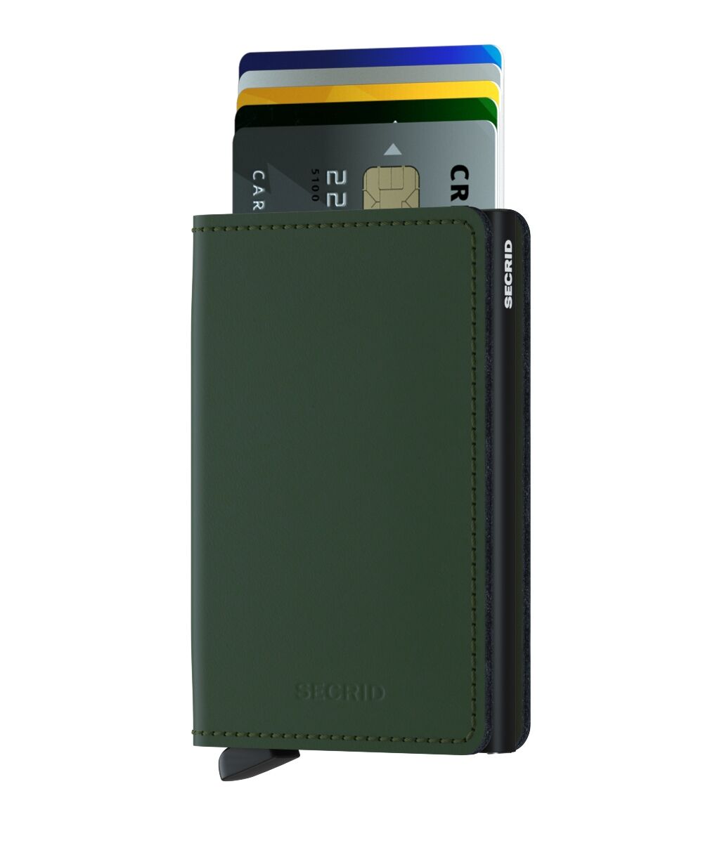 Secrid Slimwallet Matte Green-Black