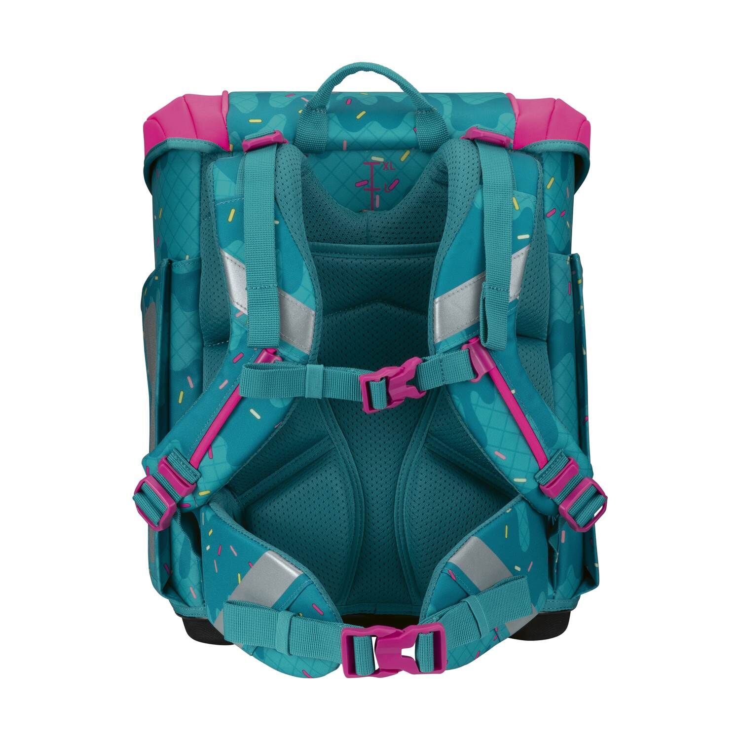 Scout Micro Schulranzen-Set 4 teilig Happy Confetti