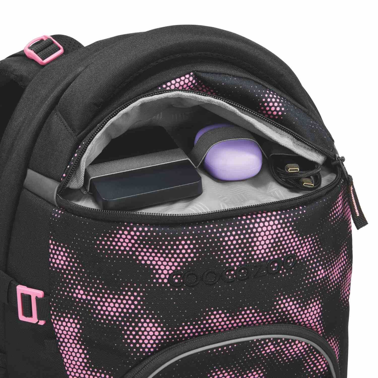 coocazoo Schulrucksack BYTE, Pink Illusion