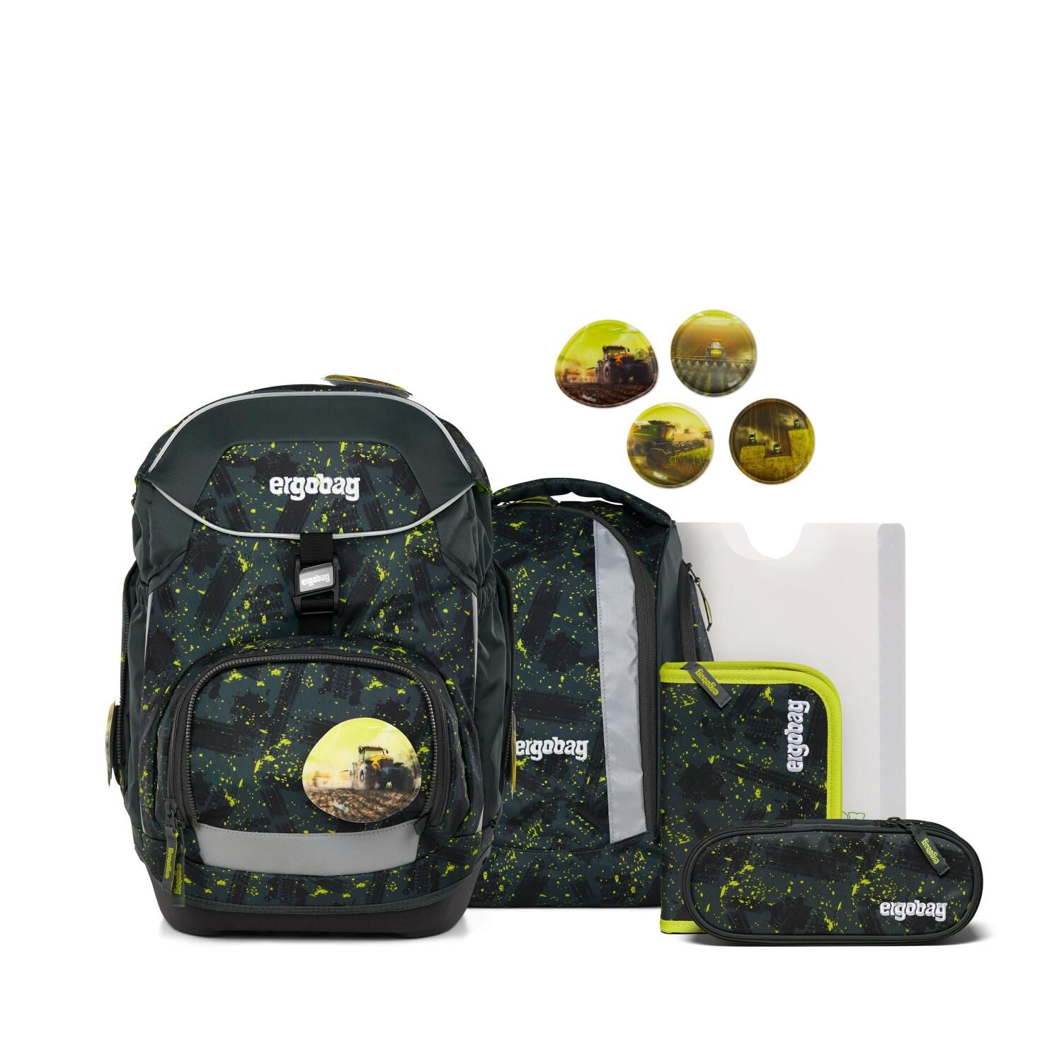 ergobag pack Schulrucksack-Set MähdreschBär