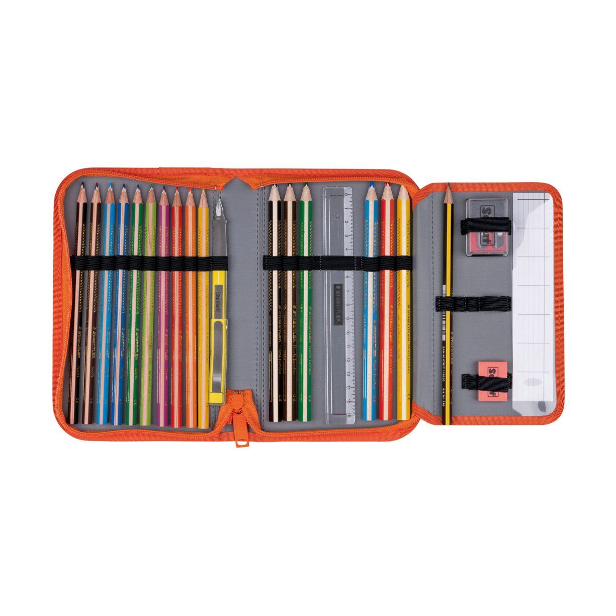 Scout Sunny Schulranzen-Set 4tlg LED space command