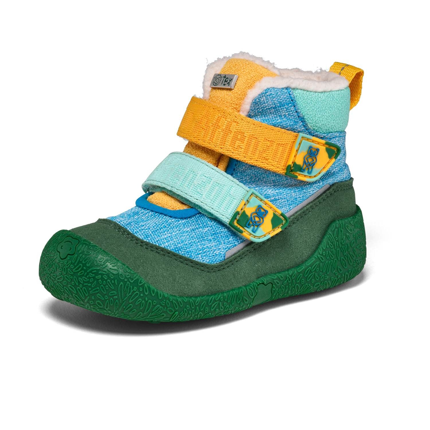 Affenzahn Lauflerner Winterstiefel Vegan Snuggy Kreativ Bär Größe 21