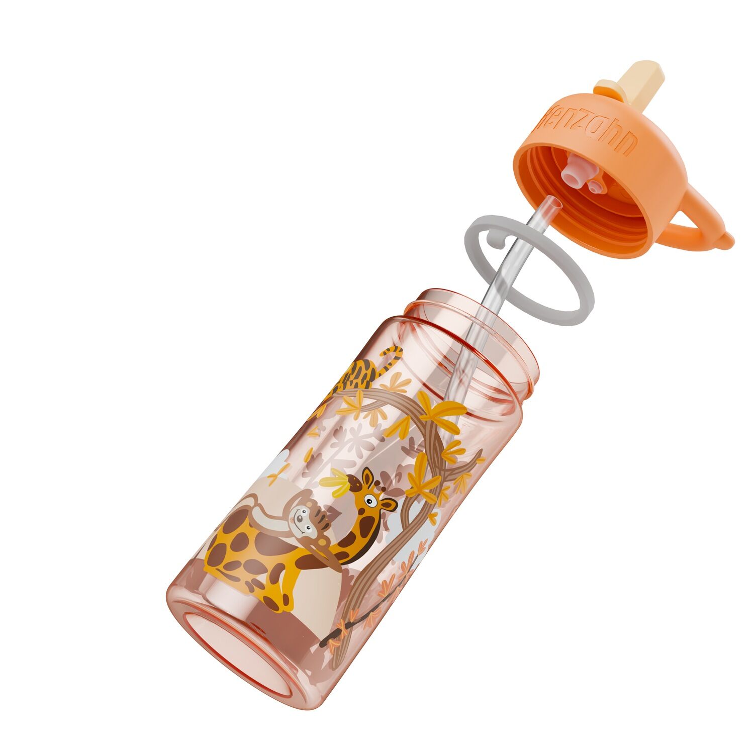 Affenzahn Kunststoff Trinkflasche Sonnige Savanne