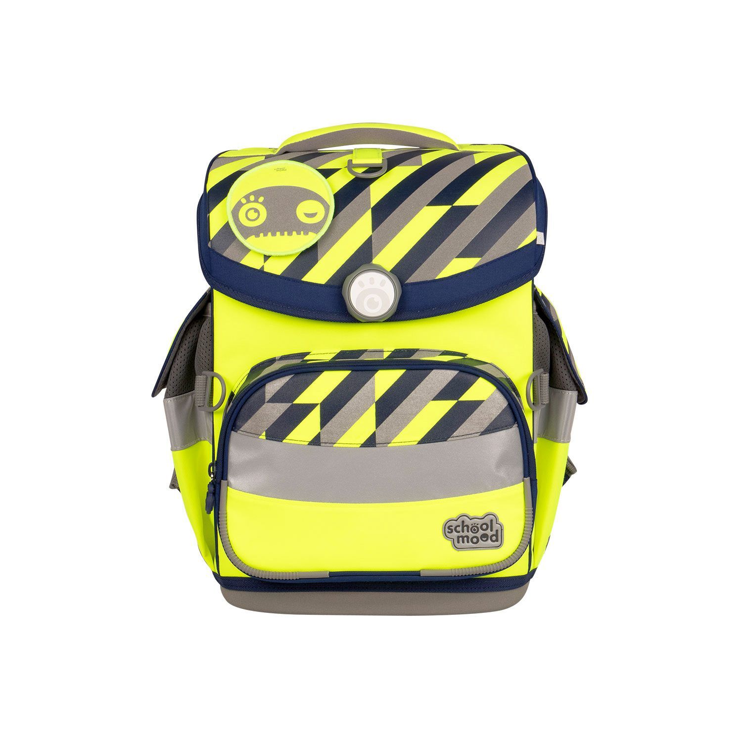 School Mood Schulranzenset Timeless  Yannick (Neon Yellow)