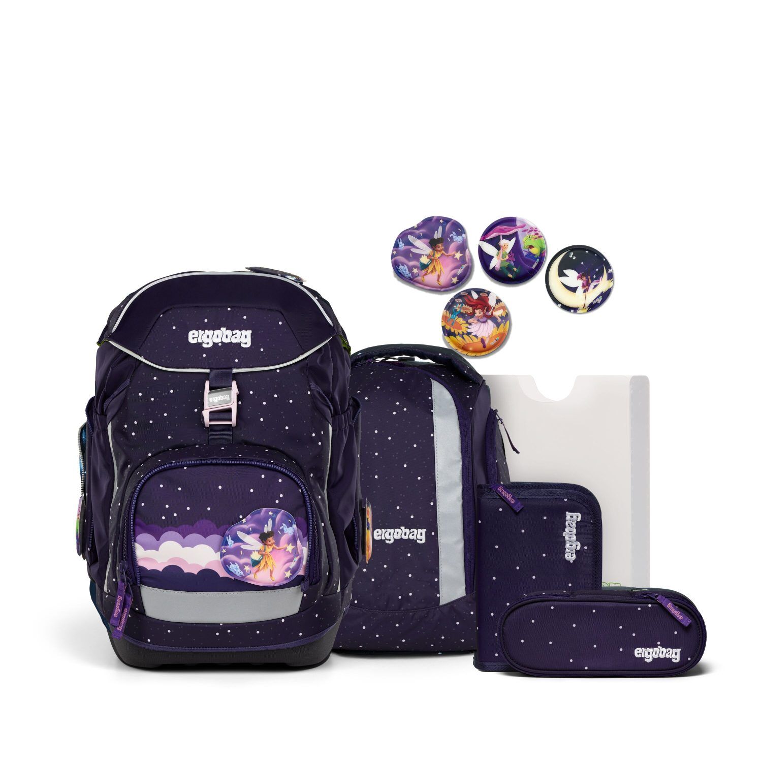 ergobag pack Schulrucksack-Set SternguckBär