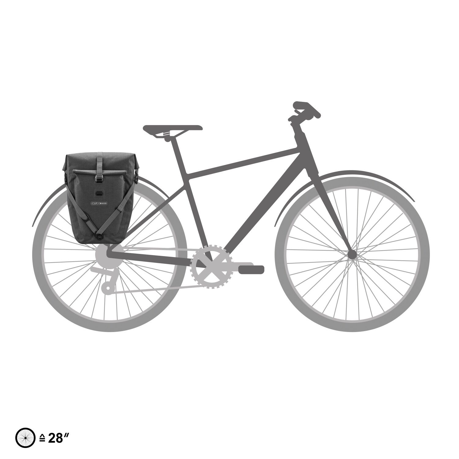 ORTLIEB Back-Roller QL2.2 Plus Urban pepper