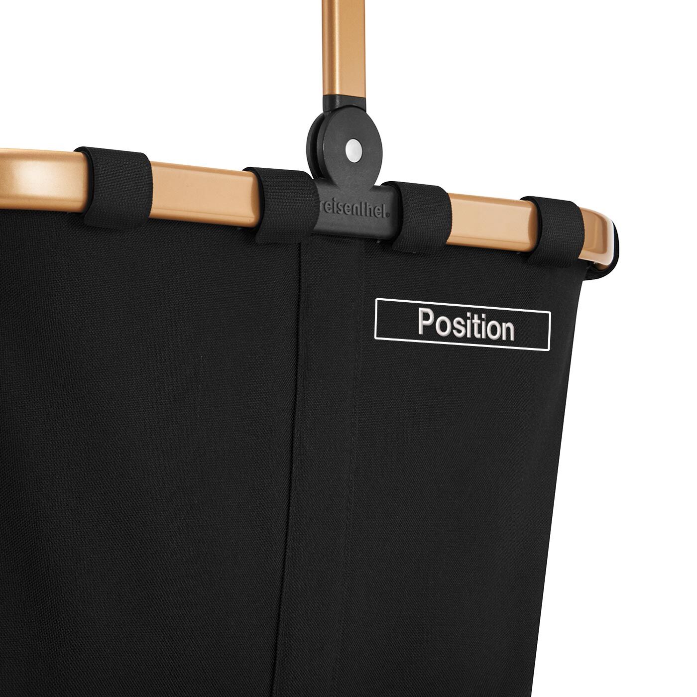 reisenthel Einkaufskorb carrybag frame gold/black