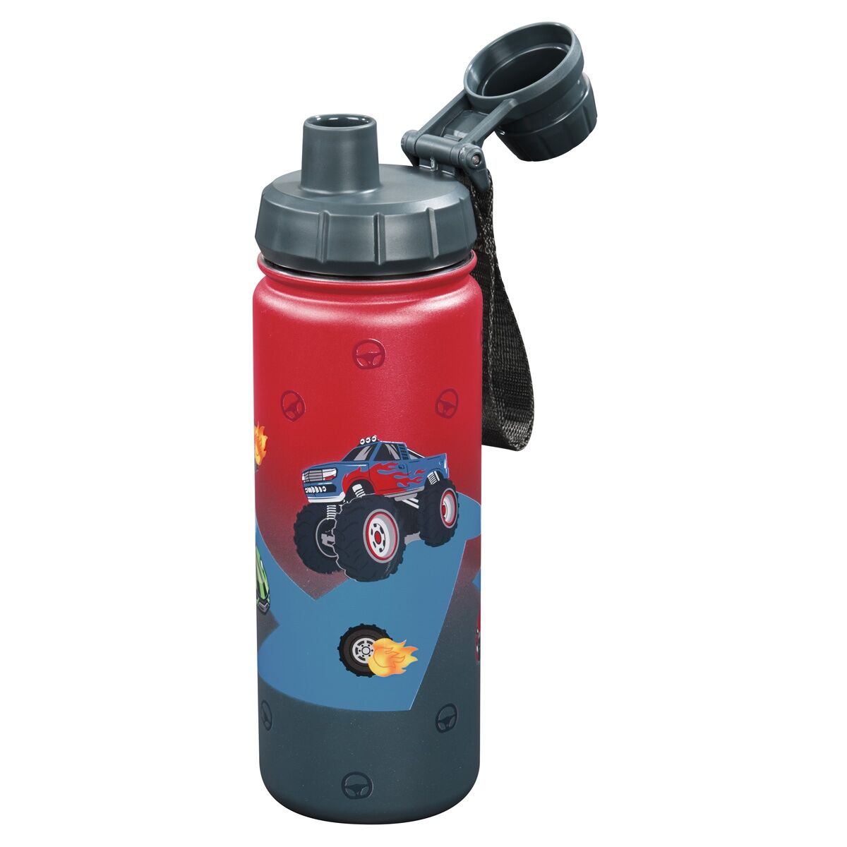 Step by Step Isolierte Edelstahl-Trinkflasche "Car"