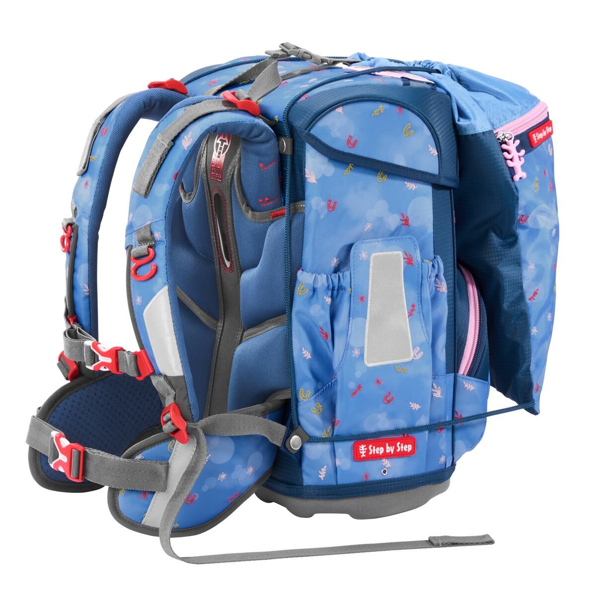 Step by Step CLOUD Spiegelburg Schulranzen-Set, Pferdefreunde "Horse Friends", 5-teilig