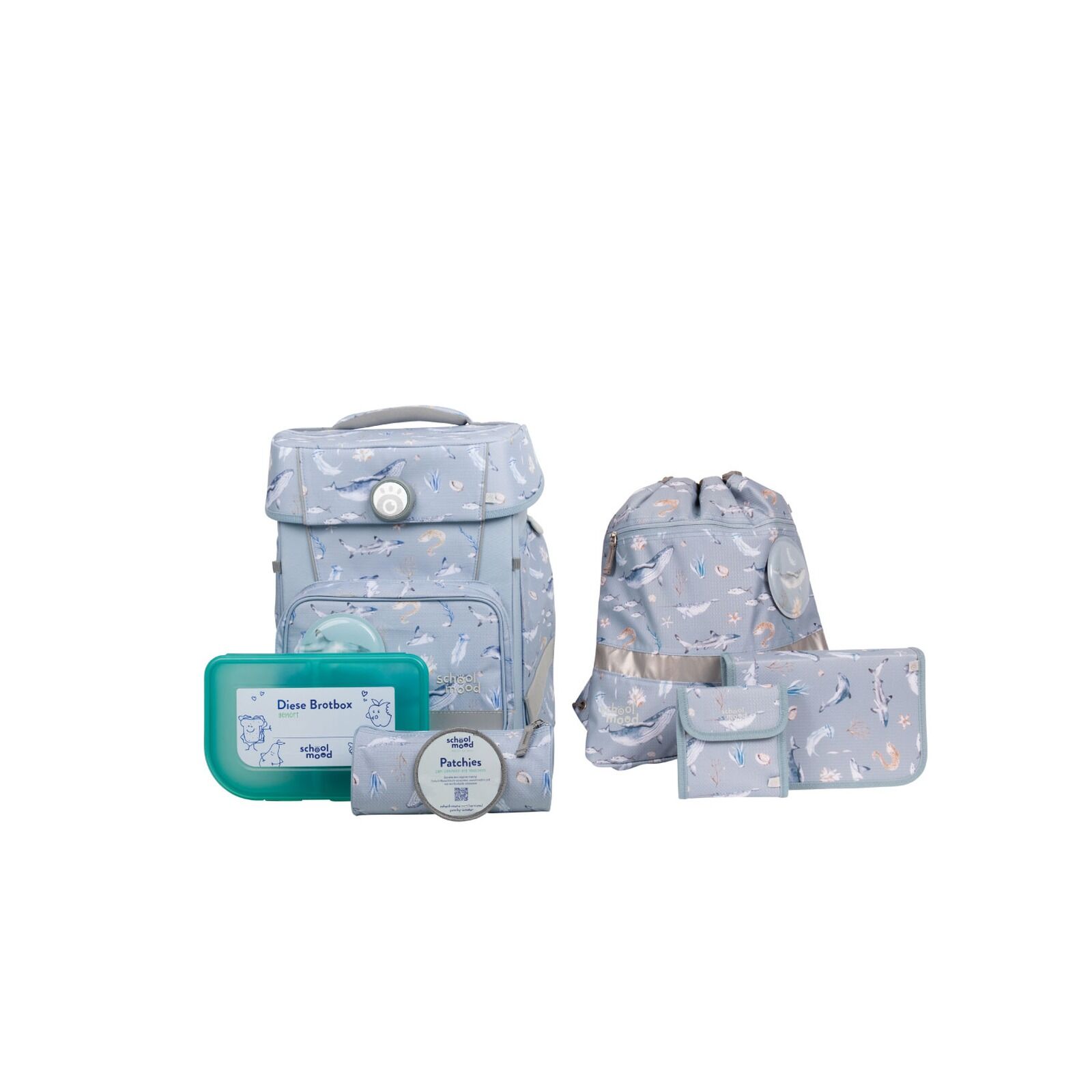 School Mood Schulranzenset Champion Maxx Aqua (Nordic Collection)