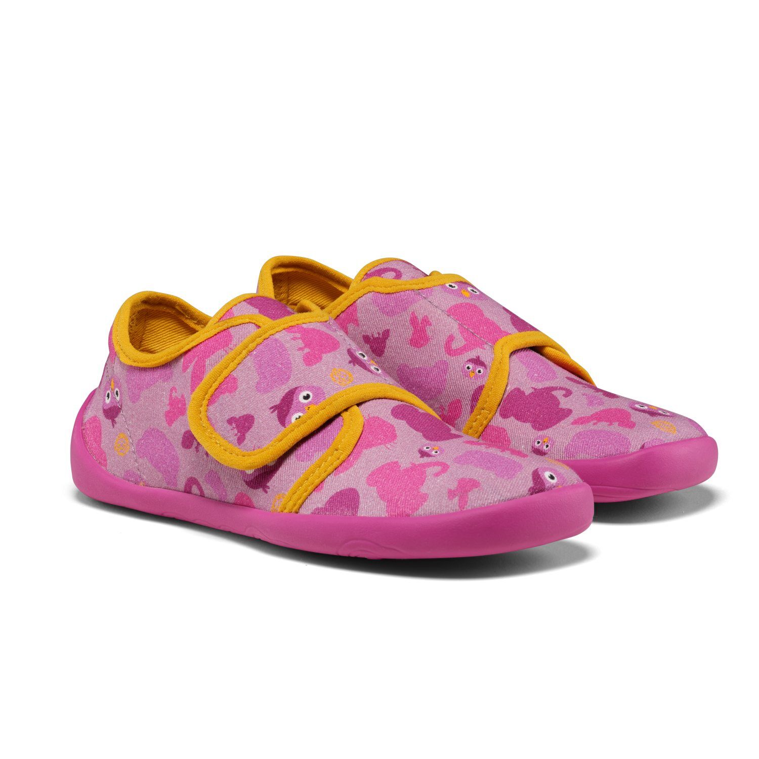 Affenzahn Hausschuh Cotton Movy Vogel Größe 21