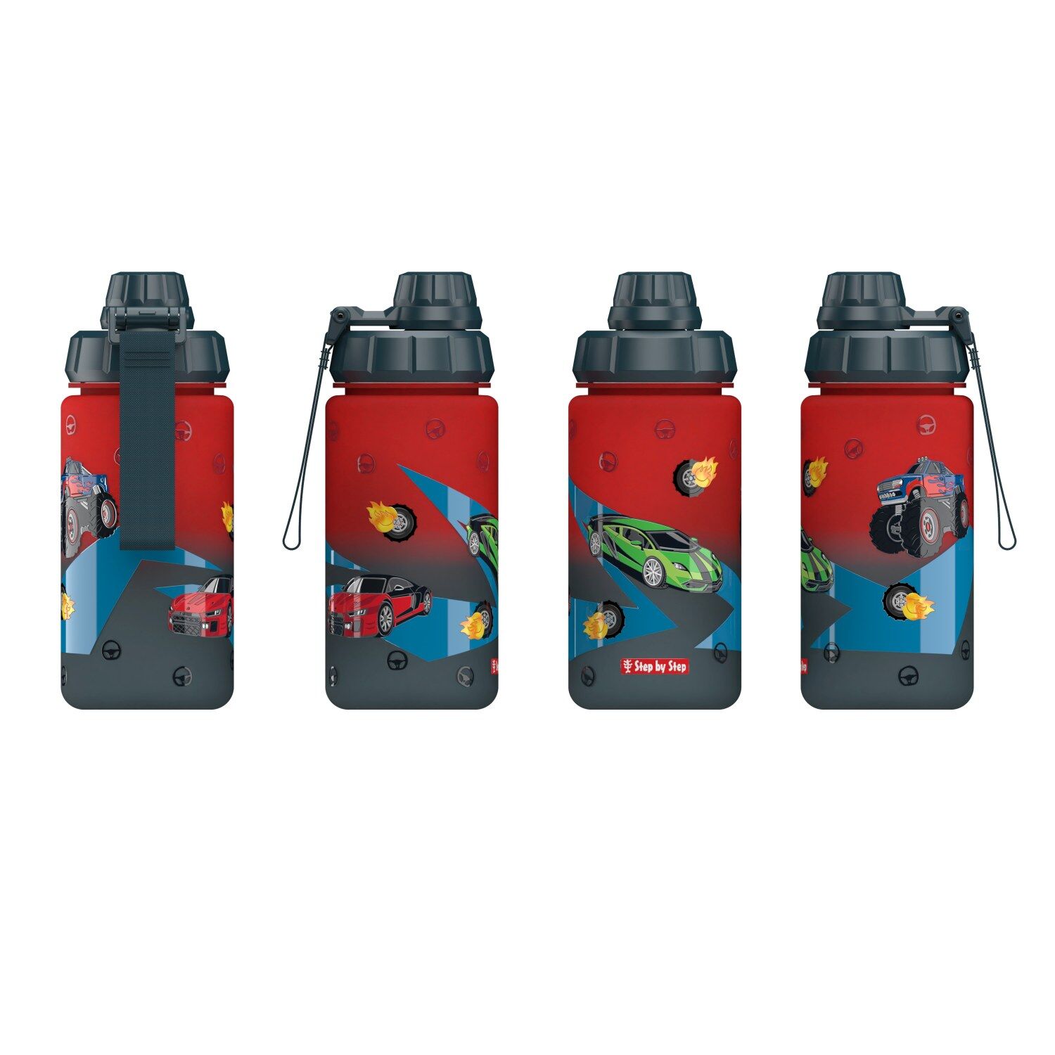 Step by Step Trinkflasche "Car"