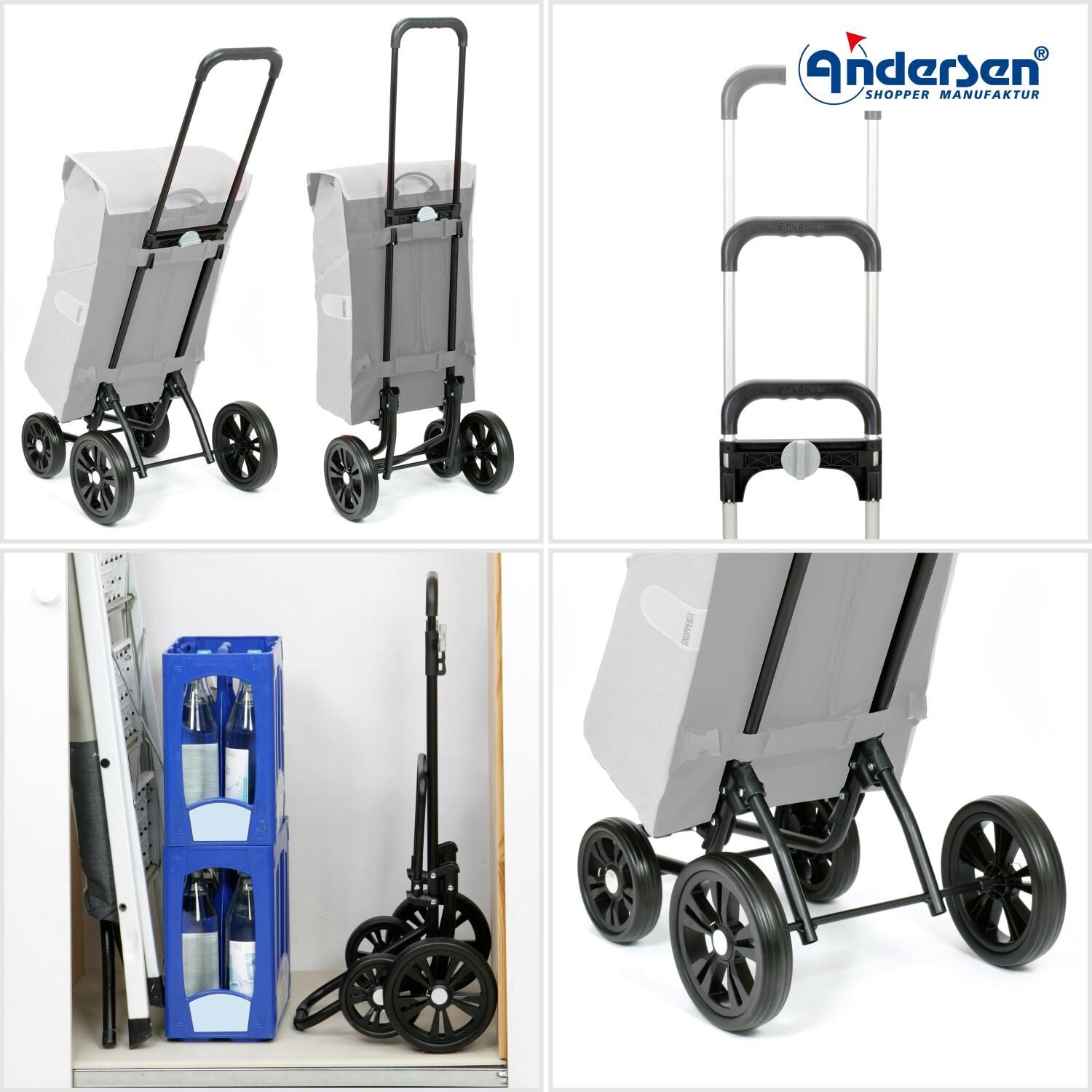 Andersen Einkaufstrolley Quattro Shopper m.Rädern