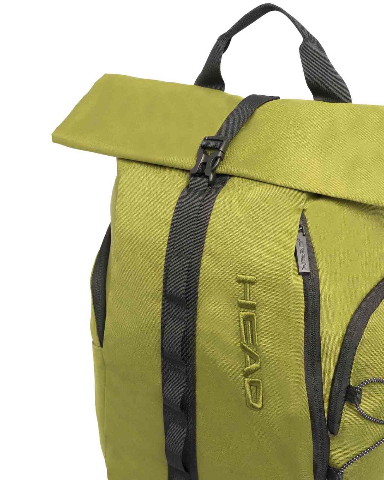 HEAD Rucksack Point Backpack Roll-up Acid Green