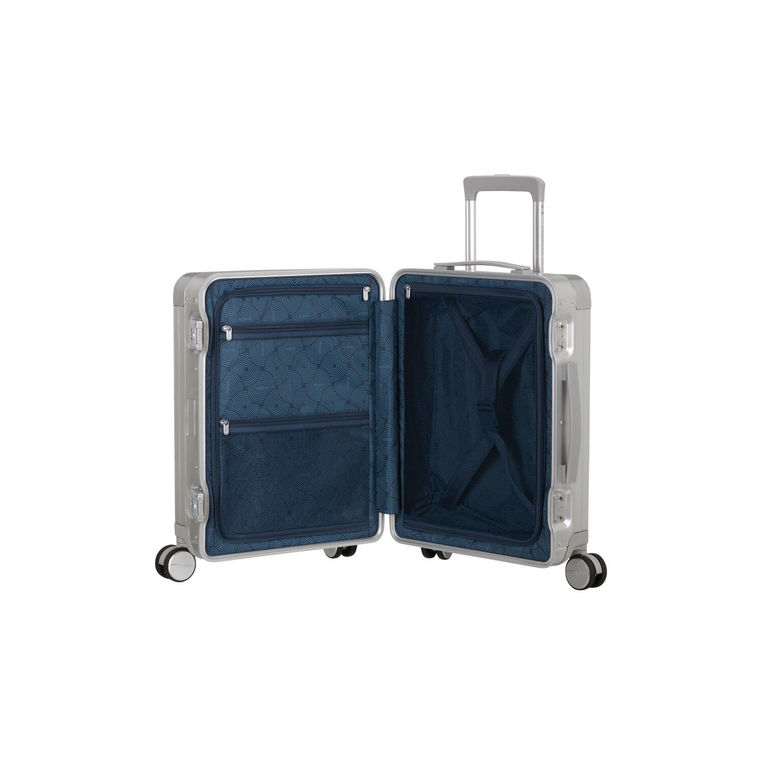 American Tourister Koffer SOUNDBOX ALU SPINNER 55/20 TSA SILVER