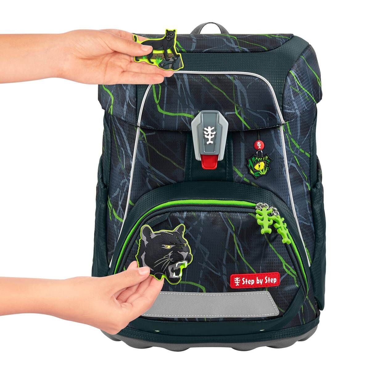 Step by Step FIT Schulranzen-Set "Danger Cat Chiko", 5-teilig