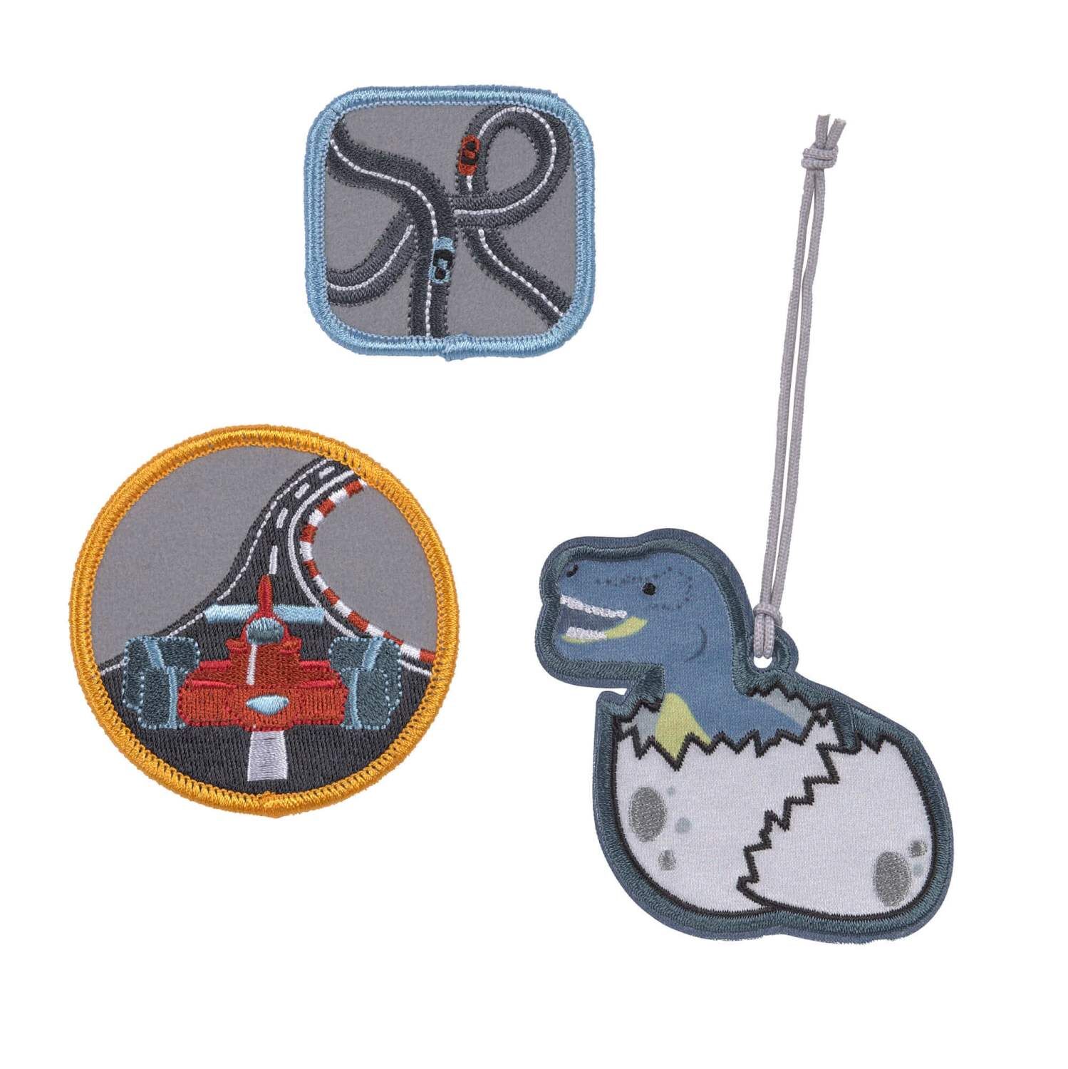 Lässig Anhänger & Patches - Schul Set Unique, Jurassic