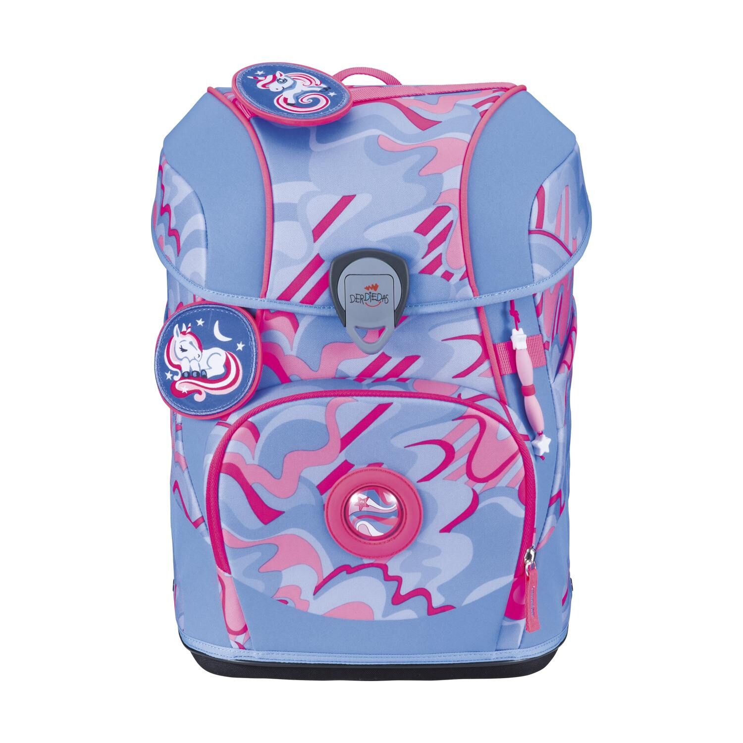 DerDieDas ErgoFlex Tiny Superflash Magic Unicorn Schulranzenset 5-teilig