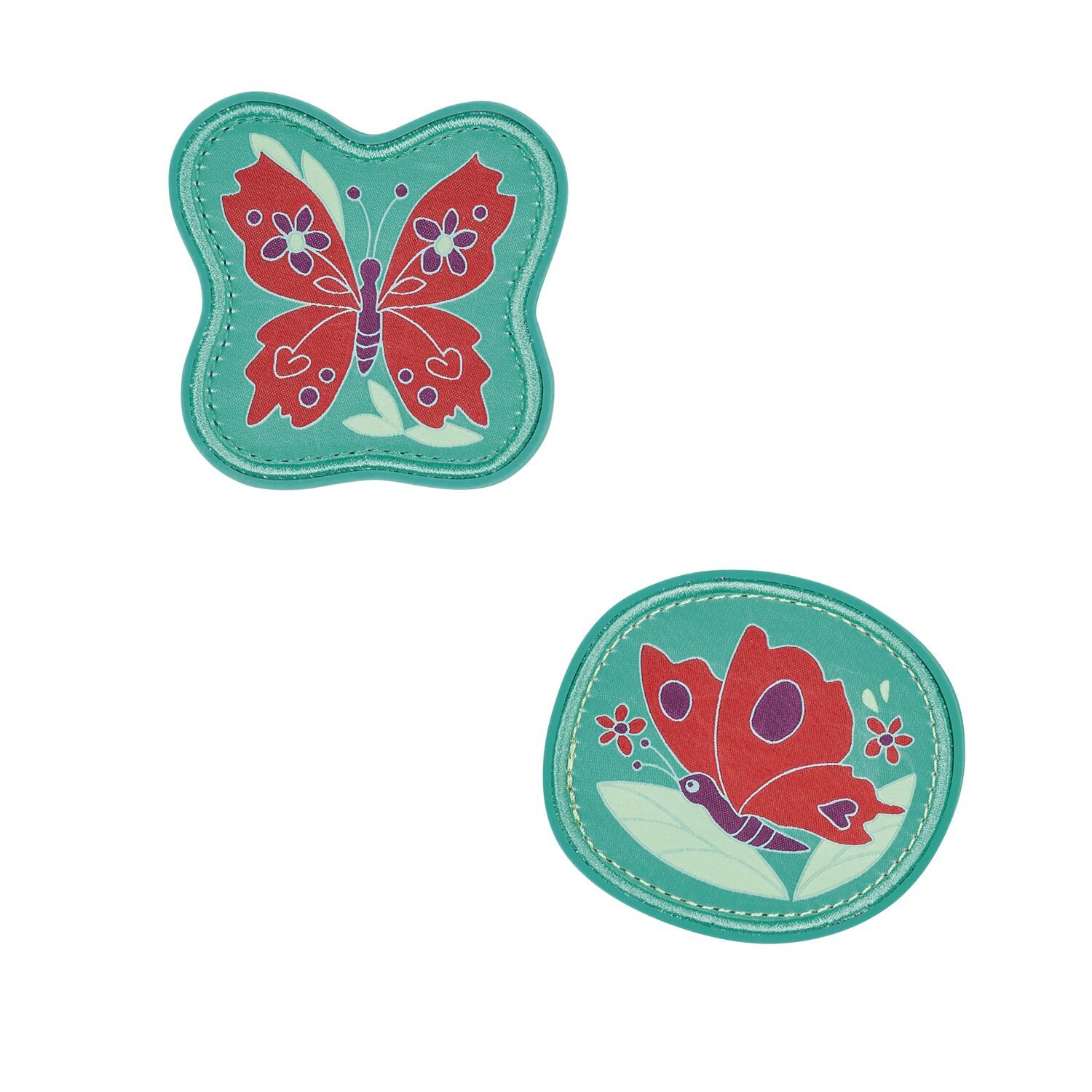 DerDieDas Wechselbuttons, 2tlg. Butterfly Garden