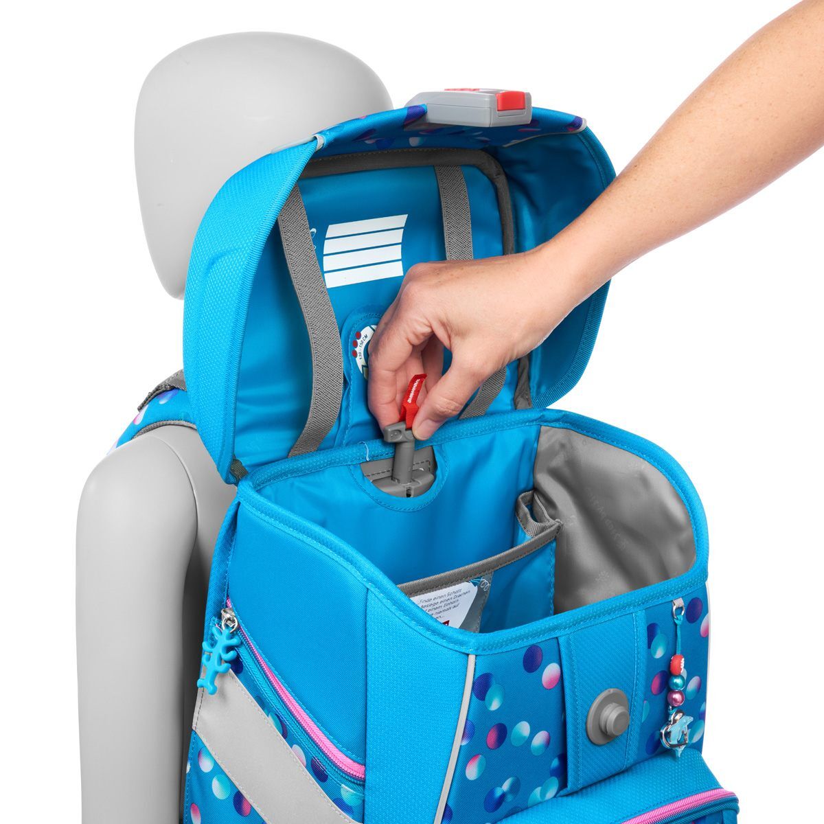 Step by Step SPACE Schulranzen-Set "Dolphin Finja", 5-teilig
