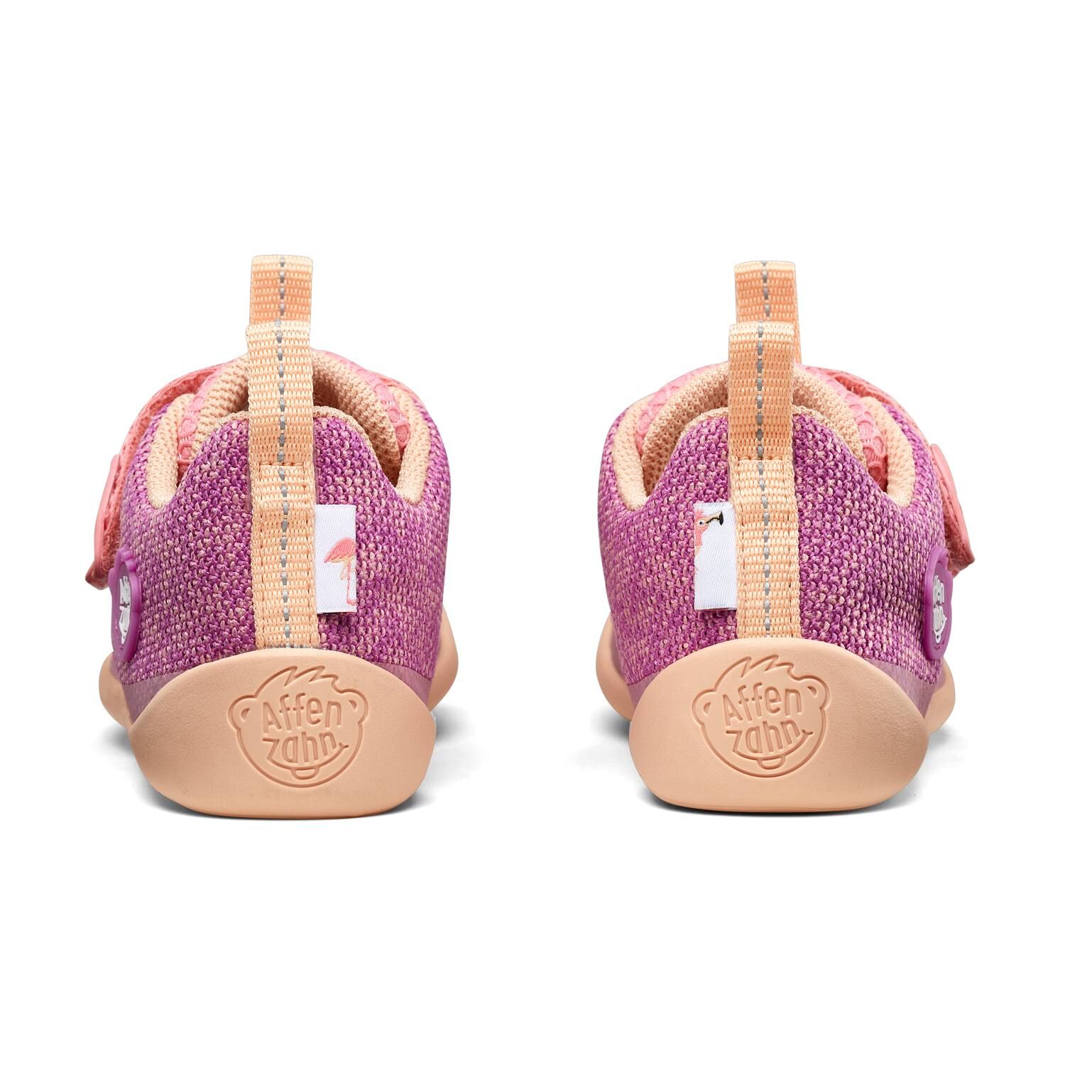 Affenzahn Halbschuh Knit Happy Flamingo Größe 35