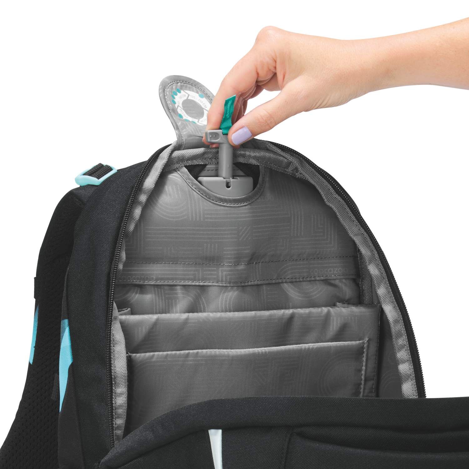 coocazoo Schulrucksack BYTE, Laser Lights