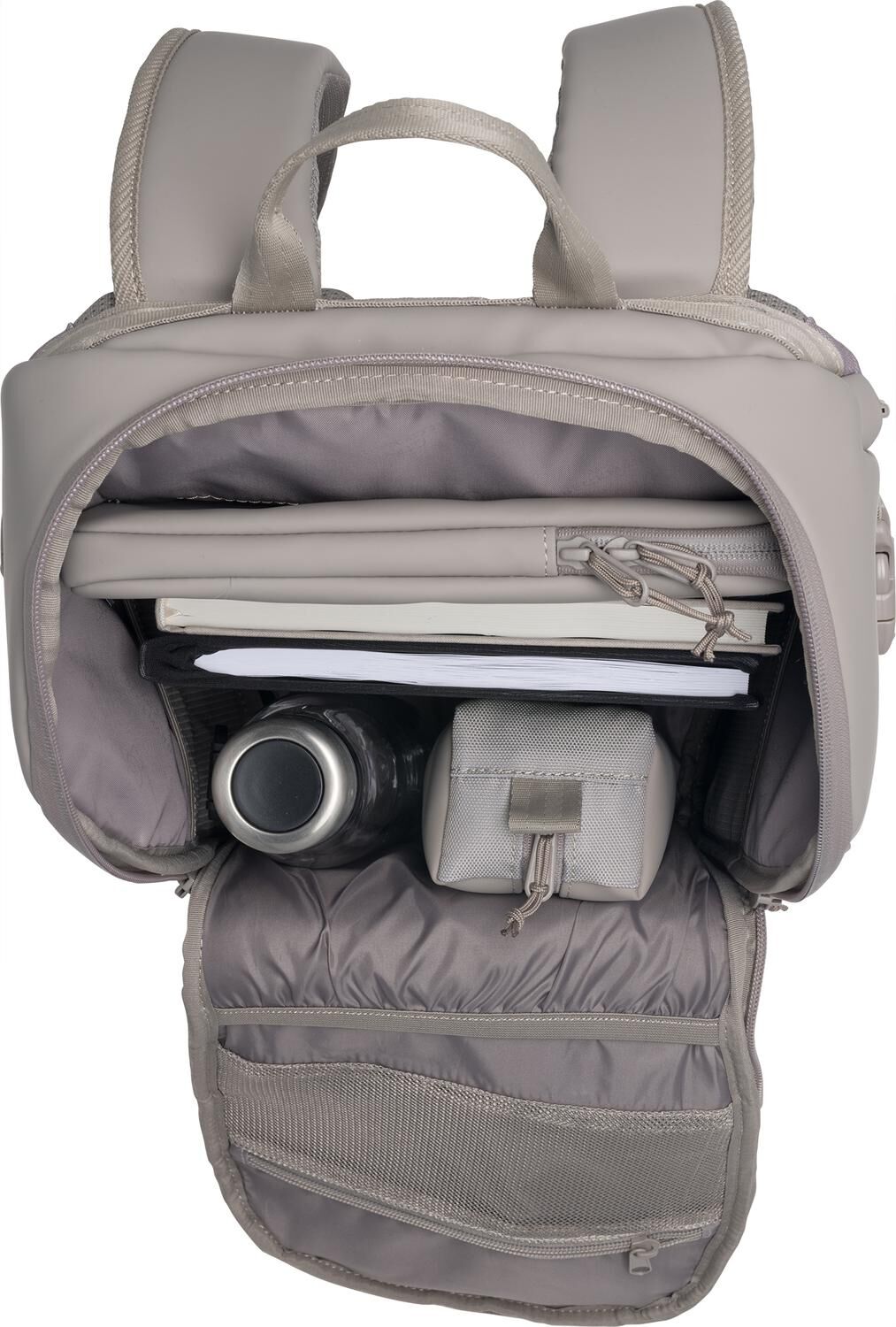 Beckmann Rucksack Street Go Warm Grey