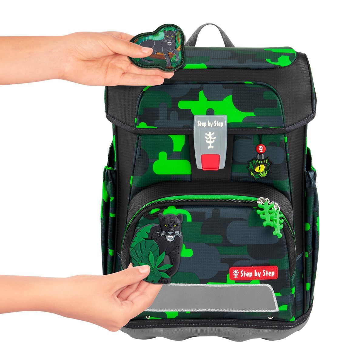 Step by Step CLOUD Schulranzen-Set "Black Cat Chiko", 5-teilig