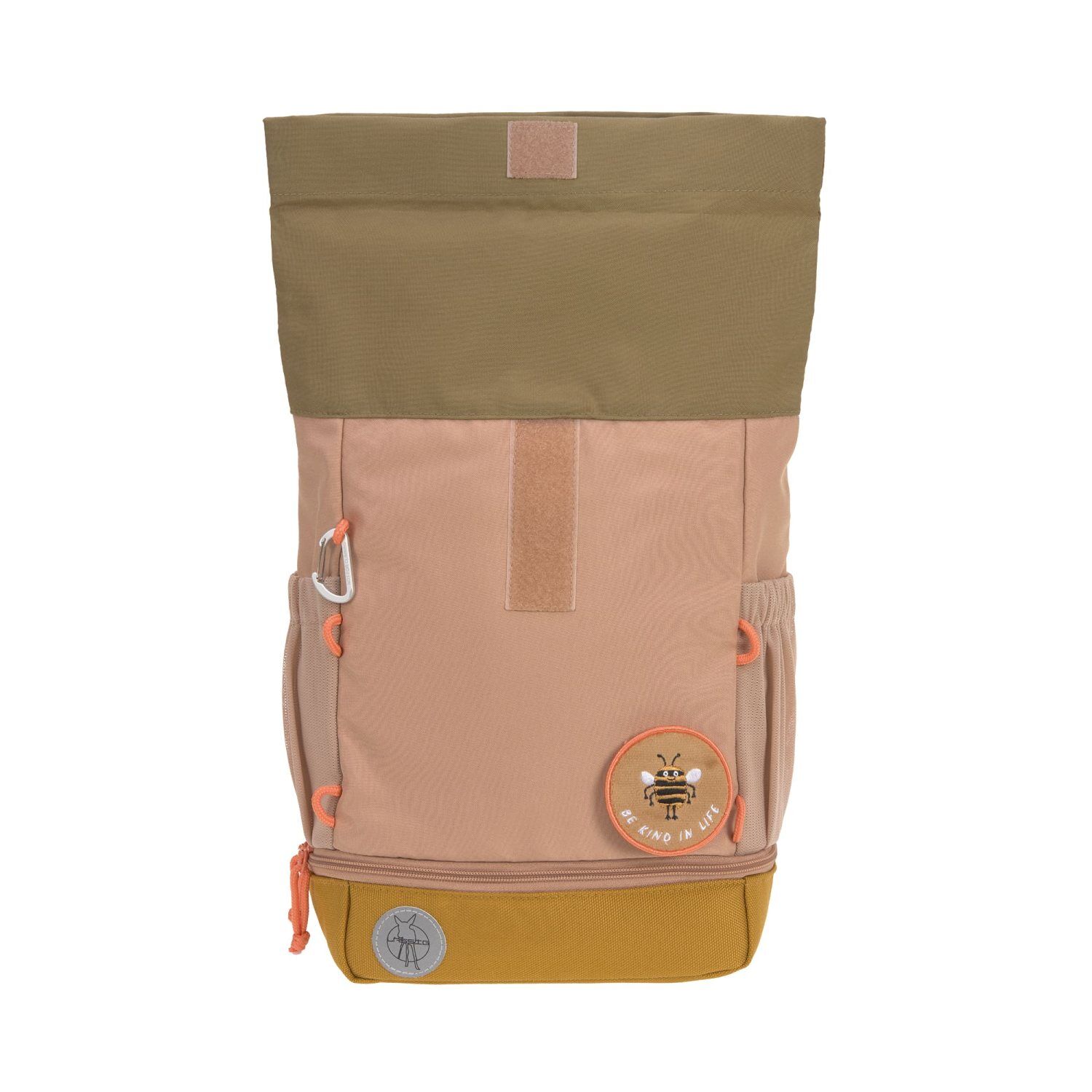 Lässig Kindergartenrucksack Rolltop - Nature, Nature hazelnut