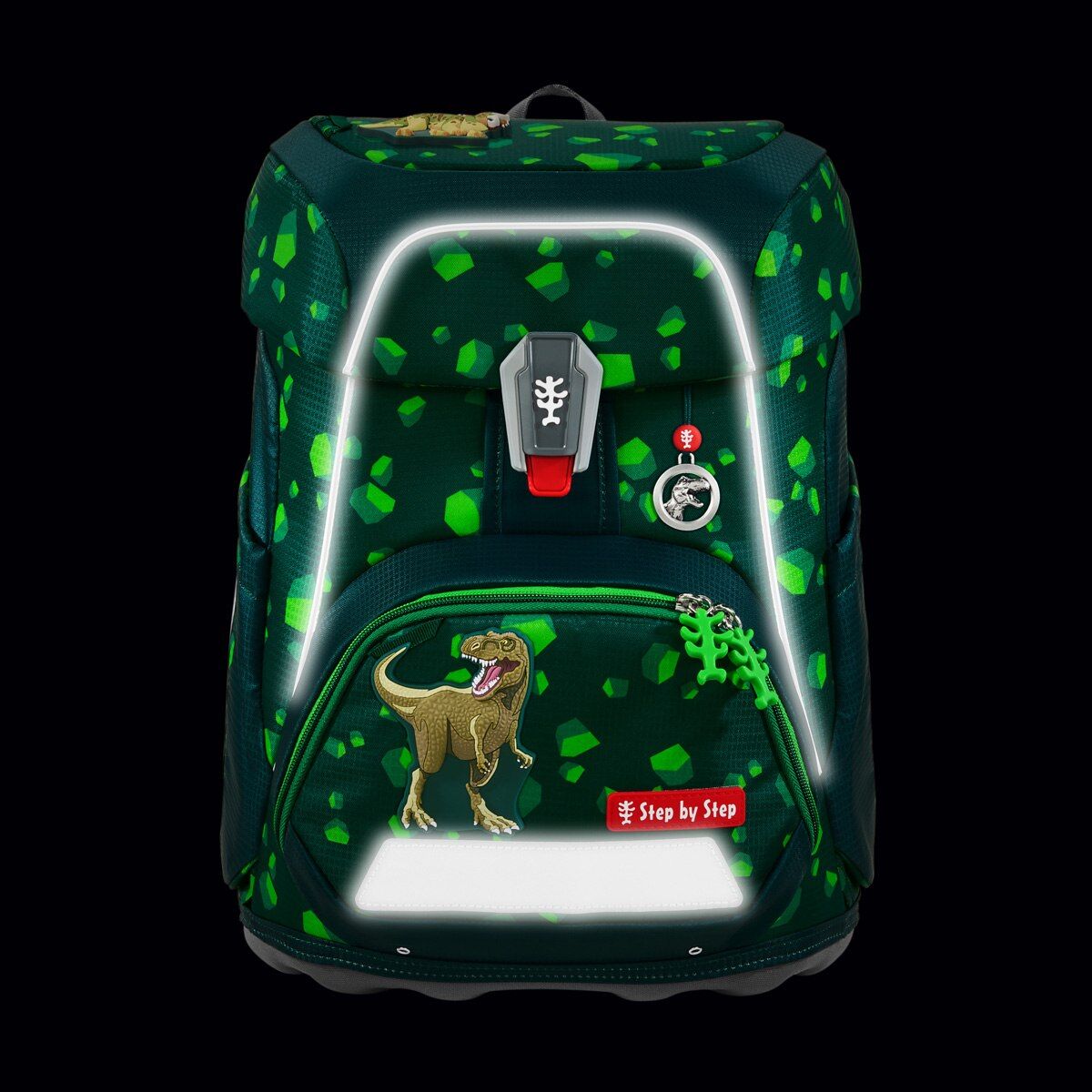 Step by Step FIT Schulranzen-Set "Dino Targo", 5-teilig