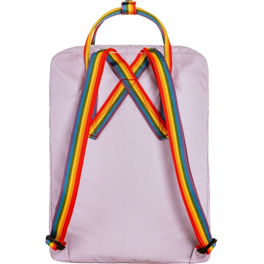 Fjällräven Kånken Rainbow Rucksack Pastel Lavender-Rainbow