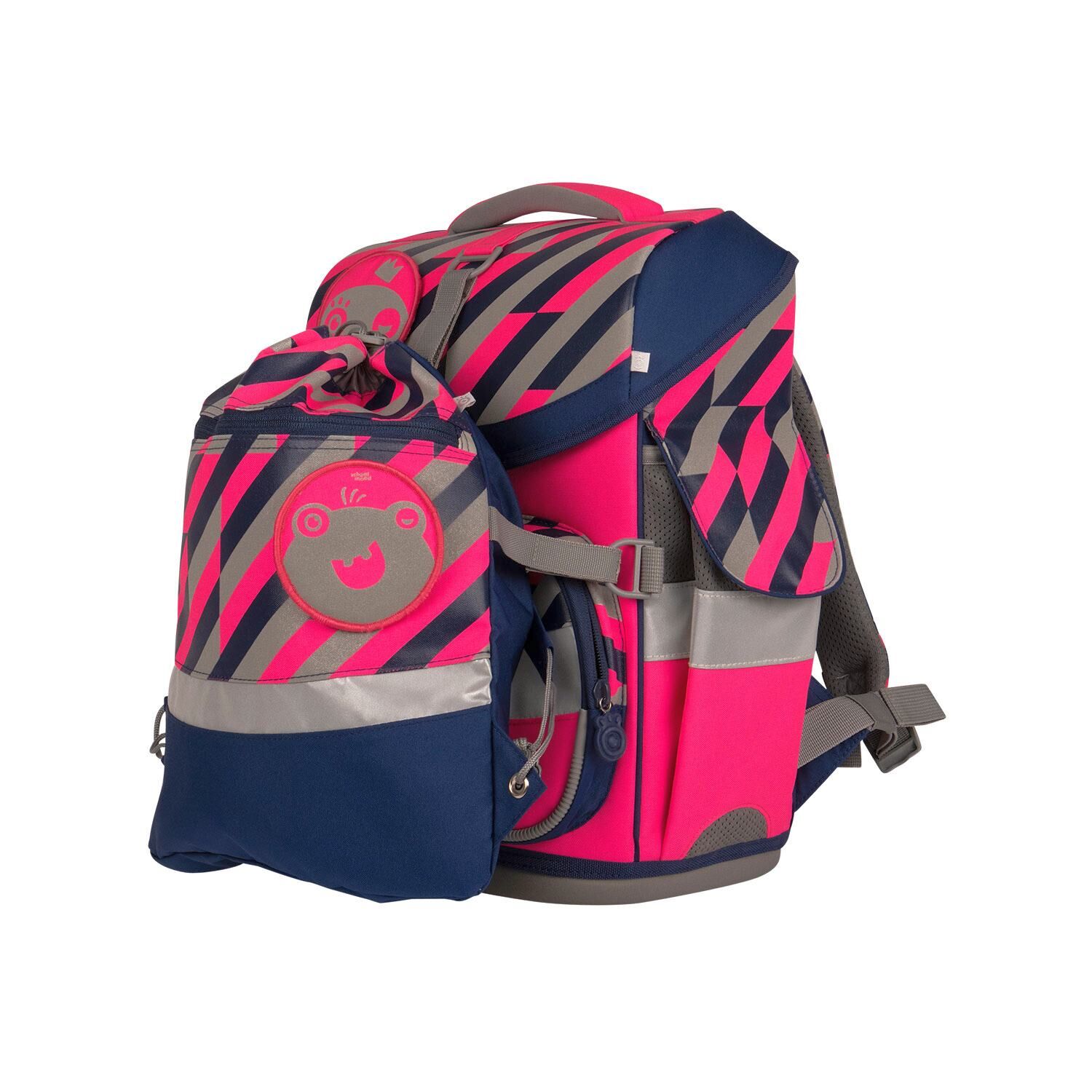 School Mood Schulranzenset Timeless Yuna (Neon Pink)