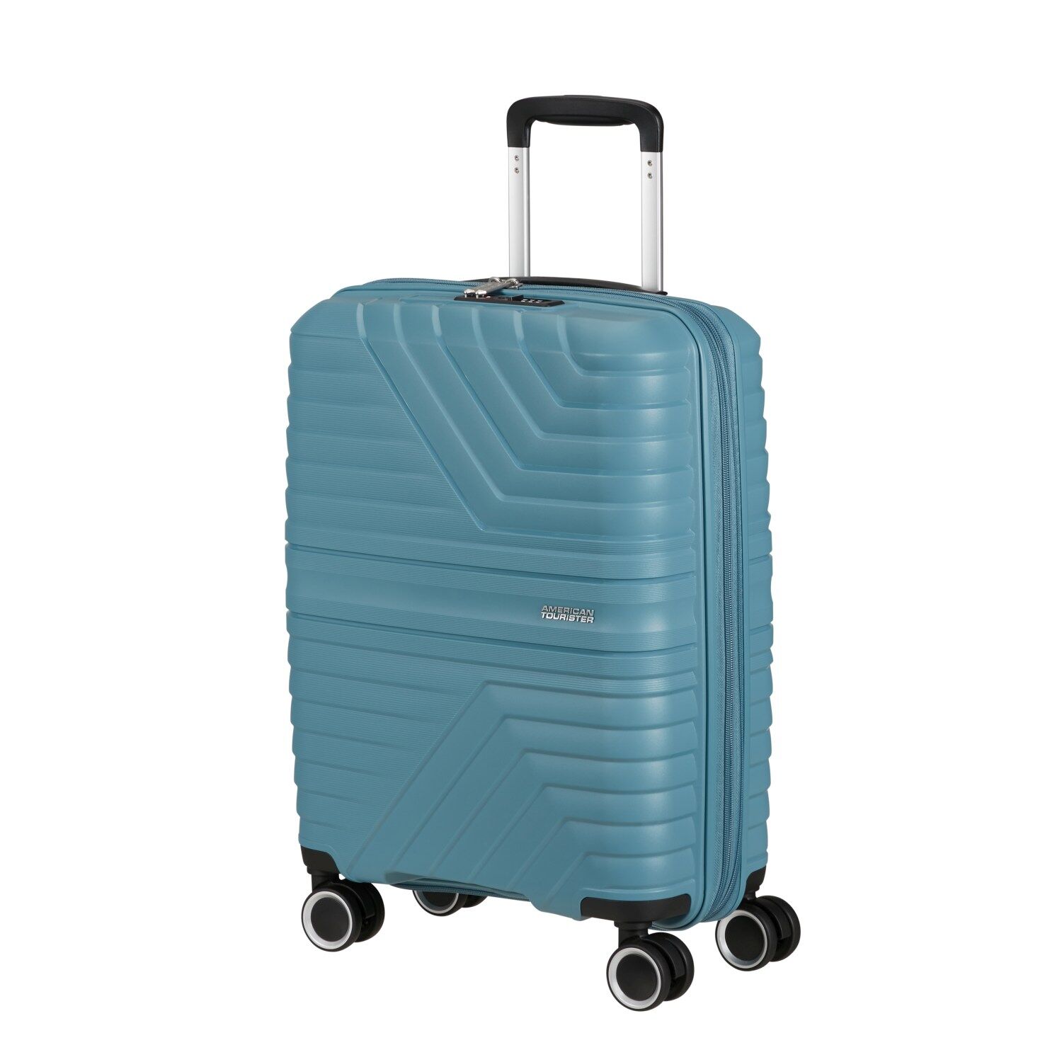 American Tourister Koffer FLYTWIST SPINNER 55/20 TSA STORM BLUE