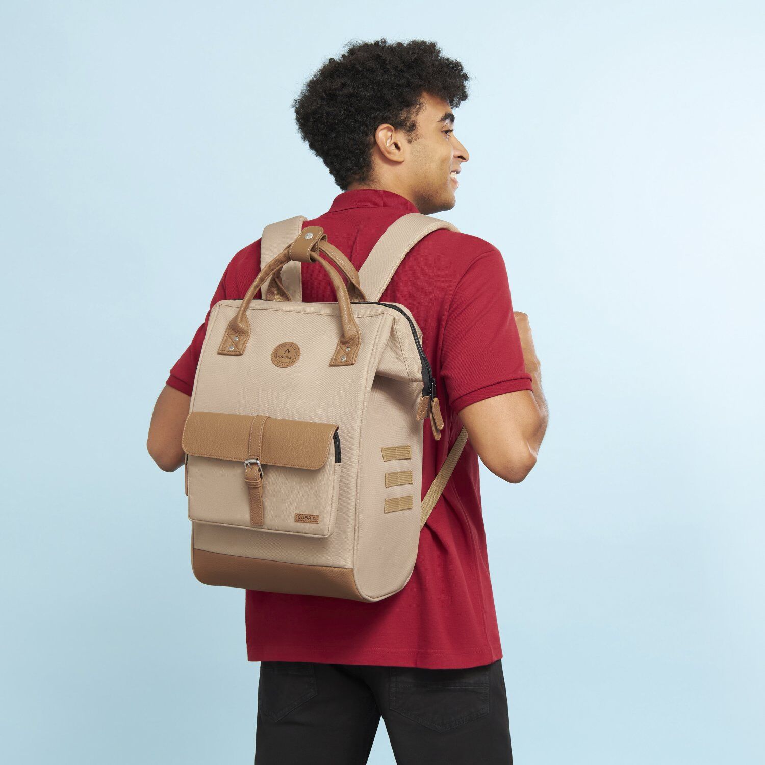 CABAIA Adventurer KUALA LUMPUR Oxford Rucksack Large Brown
