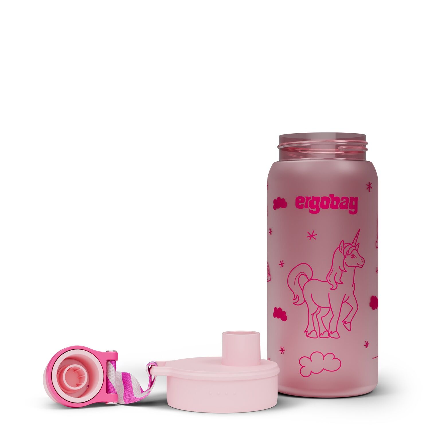 ergobag Trinkflasche Einhorn
