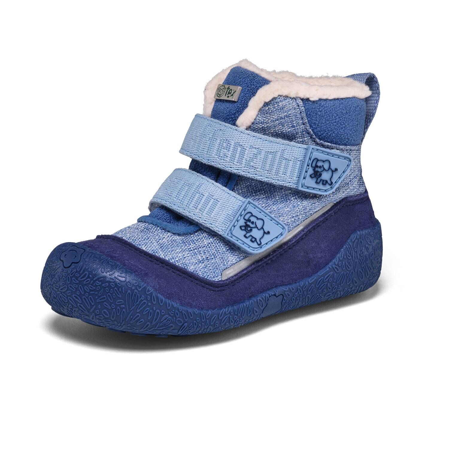 Affenzahn Lauflerner Winterstiefel Vegan Snuggy Elefant Größe 24