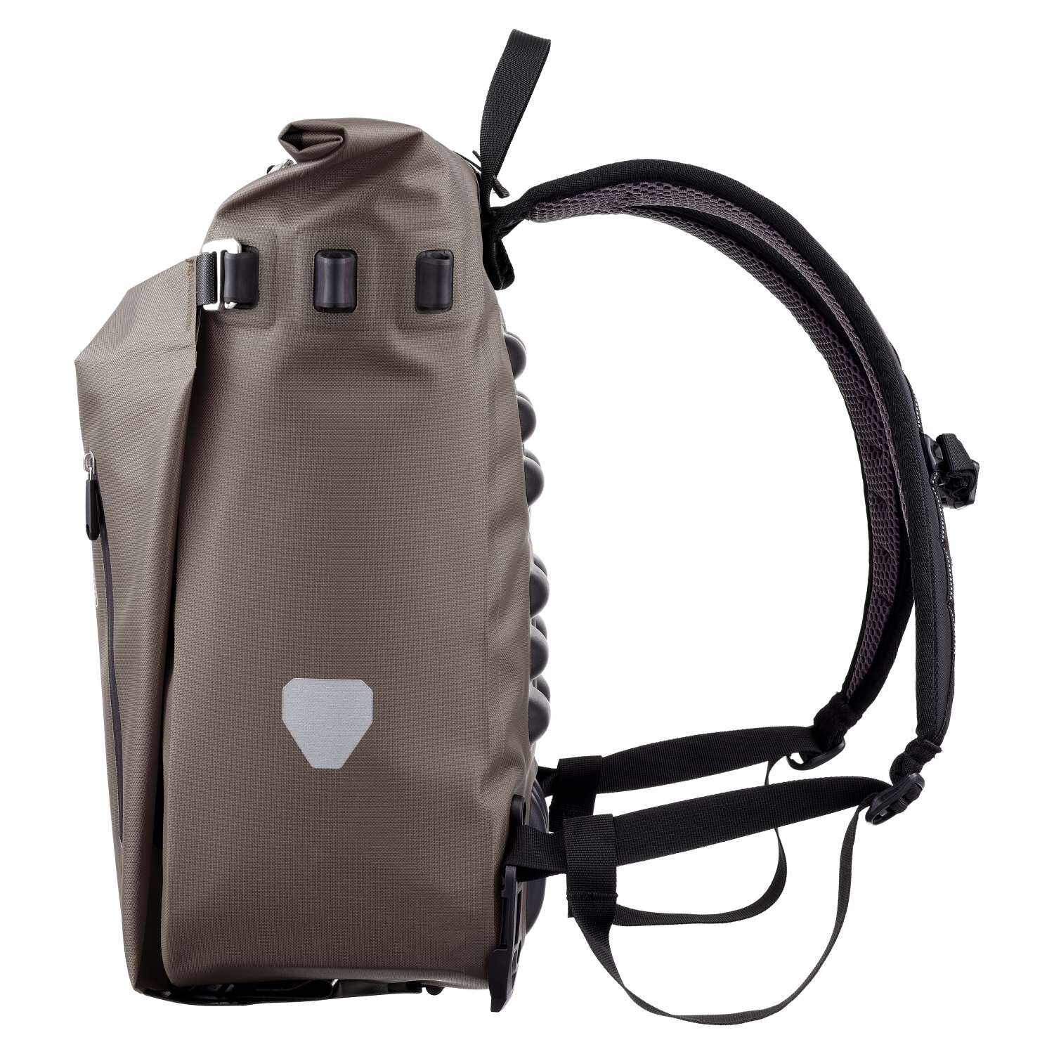 ORTLIEB Vario QL2.1 Fahrradrucksack 20L dark sand