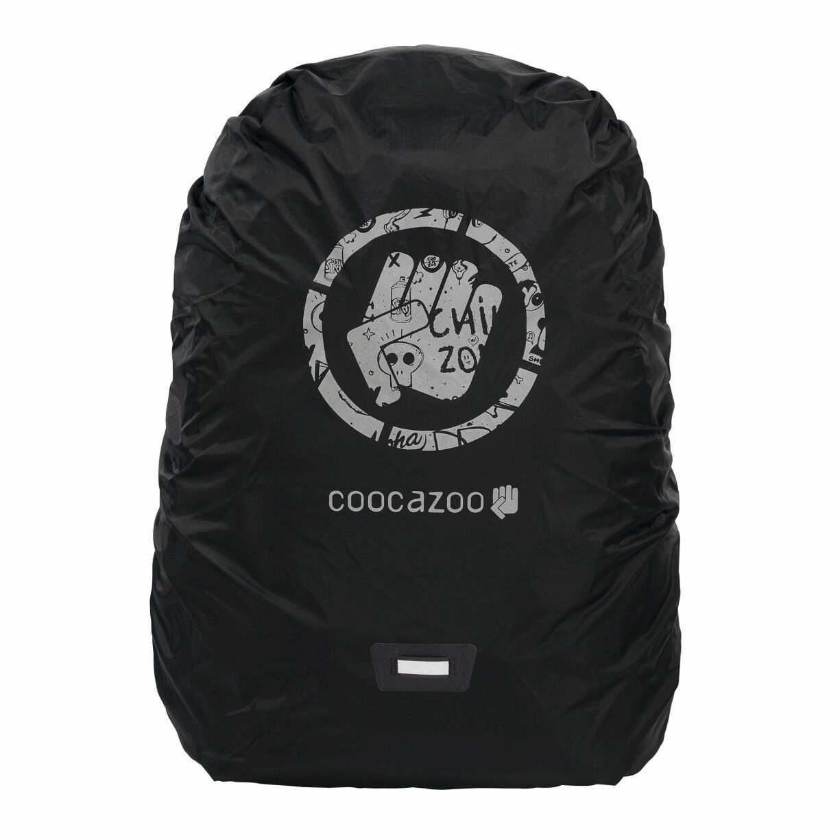 coocazoo Regenhülle "WeeperKeeper" black reflect