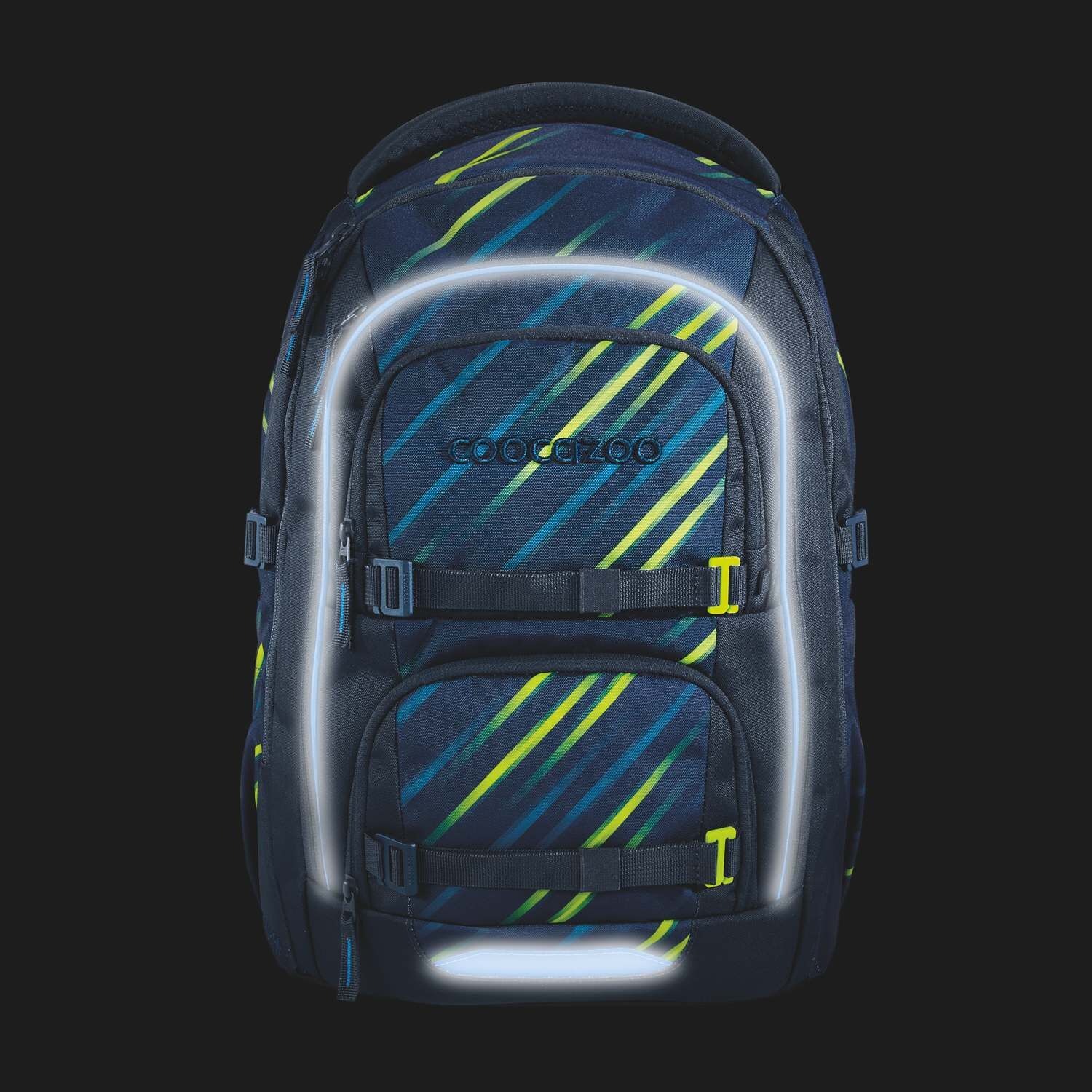 coocazoo Schulrucksack PORTER, Fast Lime