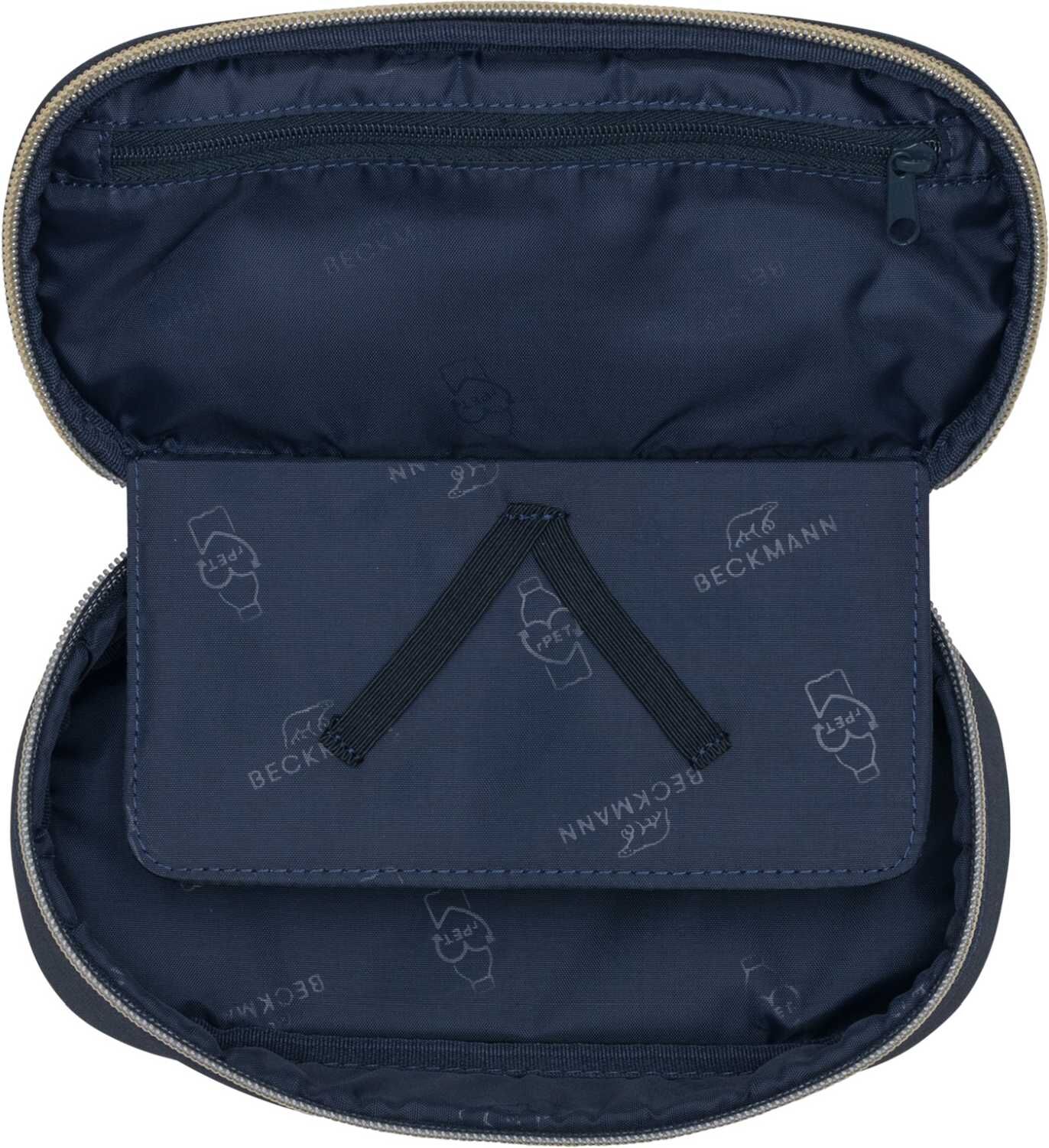 Beckmann Sport Junior Ovales Schlamperetui Blue Gold