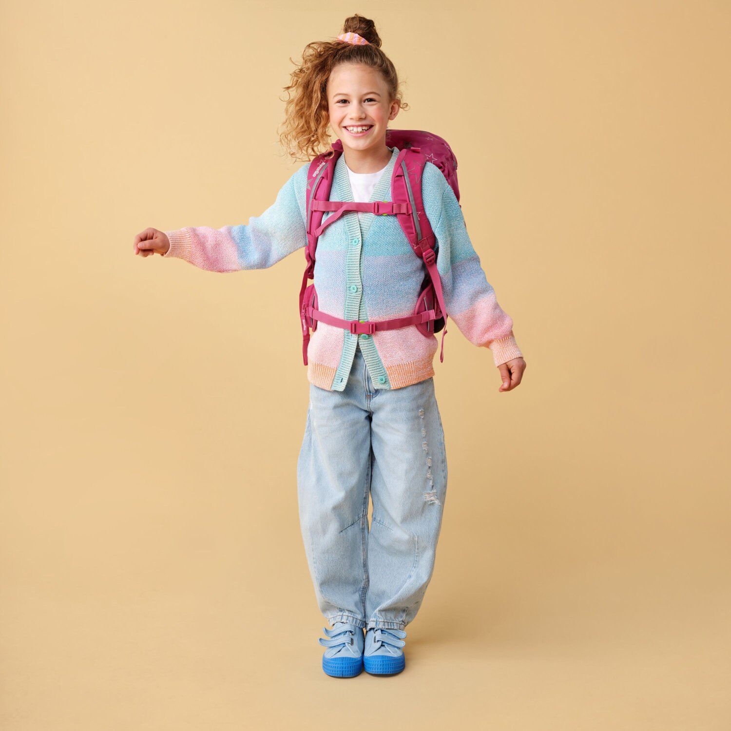 ergobag maxi Schulrucksack-Set SternzauBär
