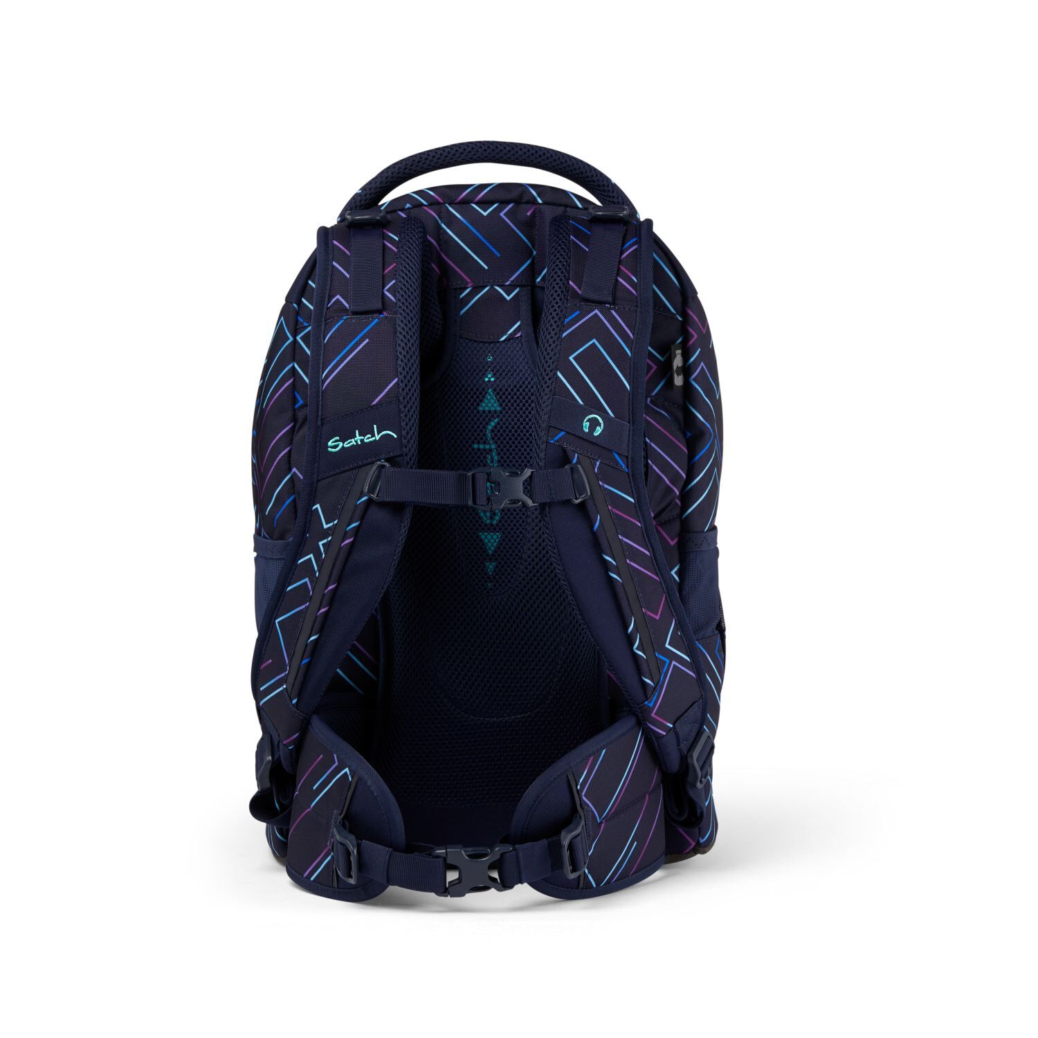 Satch pack Schulrucksack Purple Laser