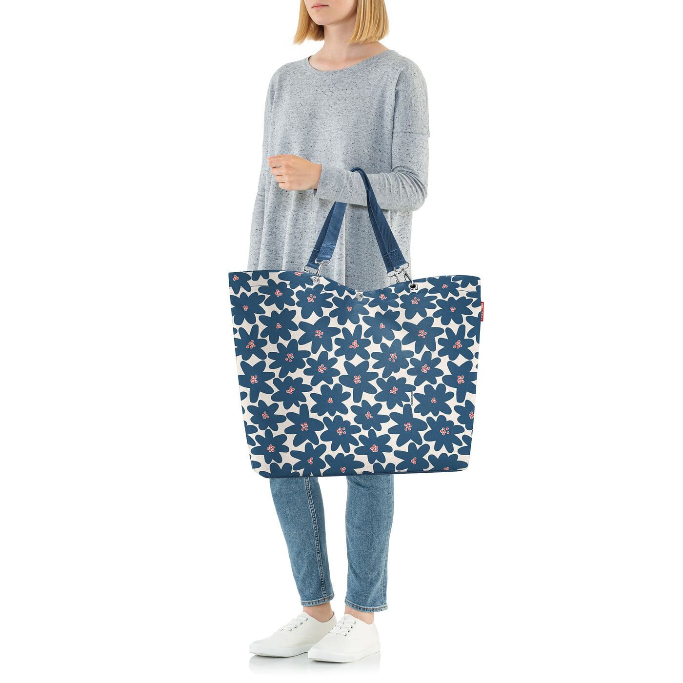 reisenthel Strandtasche shopper XL daisy blue