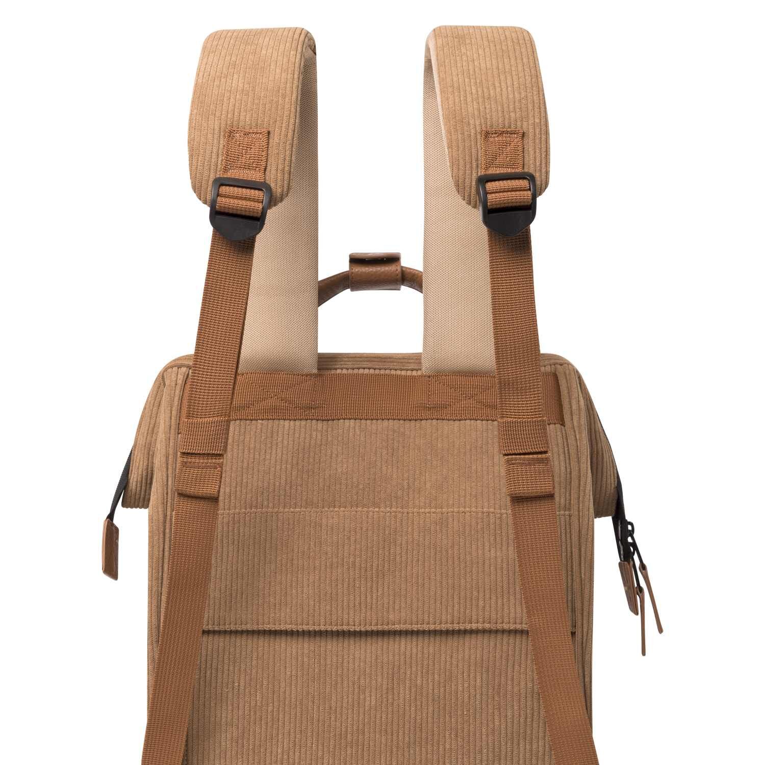 CABAIA Adventurer DUBAI Velvet Recyled Rucksack Medium Brown