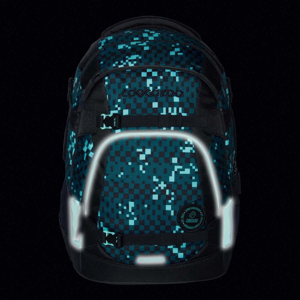 coocazoo Schulrucksack MATE, Pixel Blox